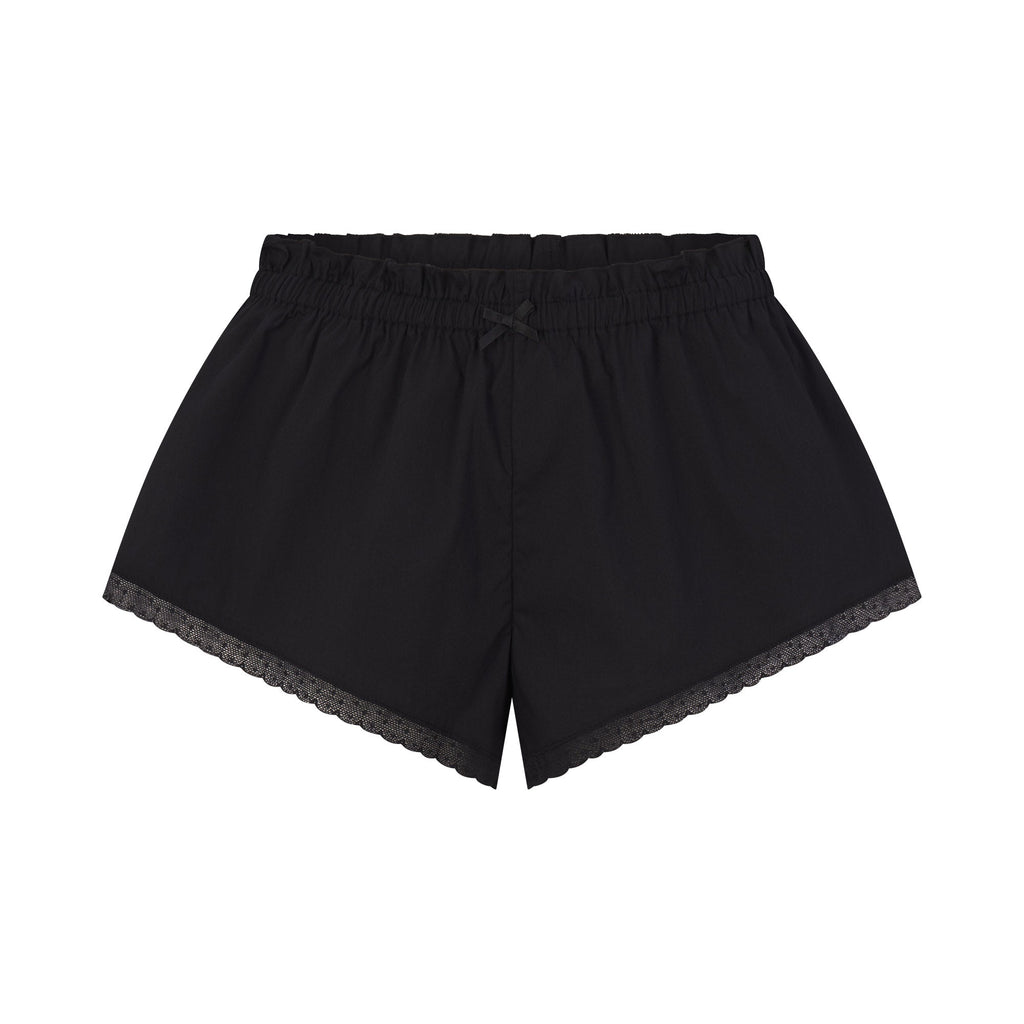 POPLIN APPAREL SHORT | ONYX