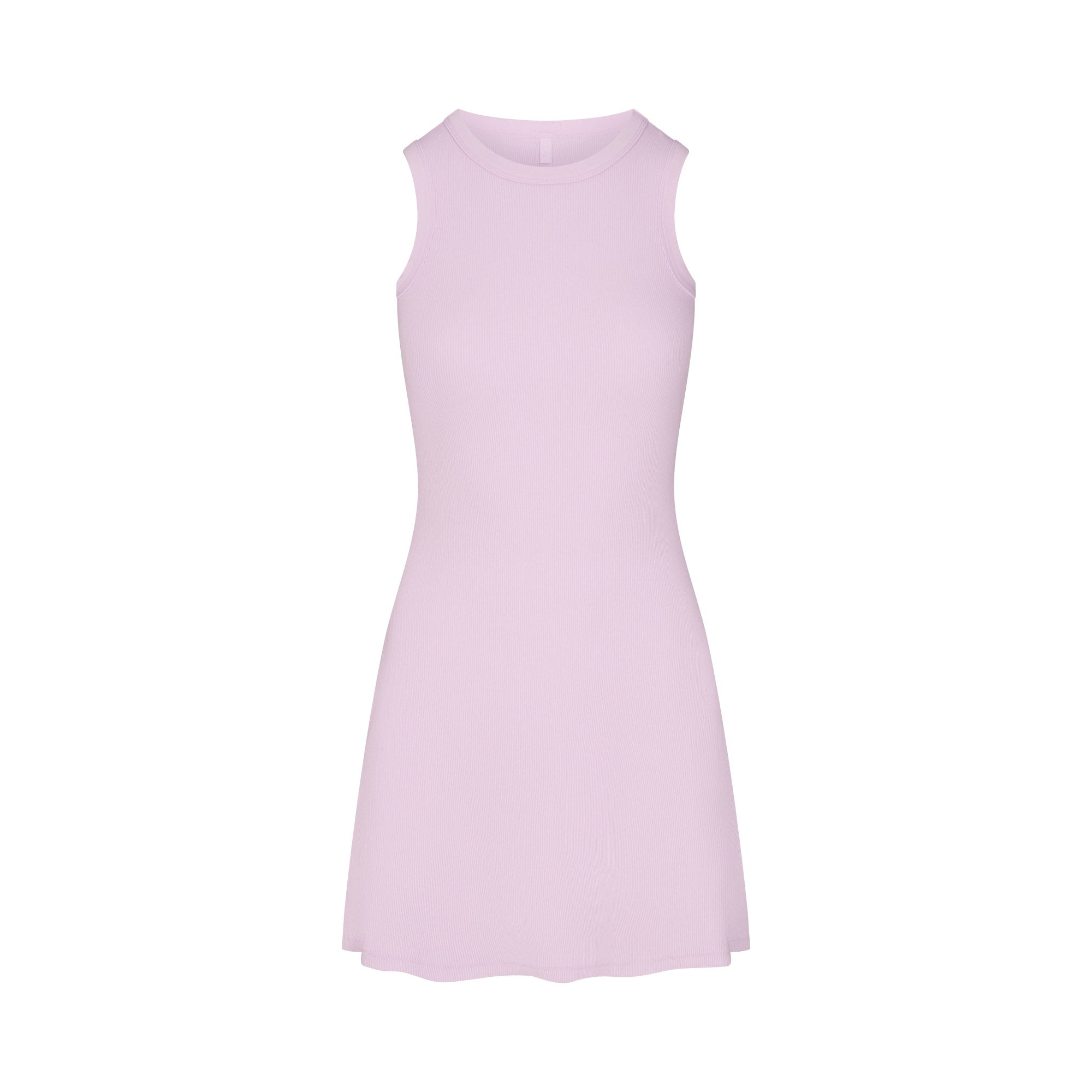 COTTON RIB TANK DRESS | SUGAR PLUM
