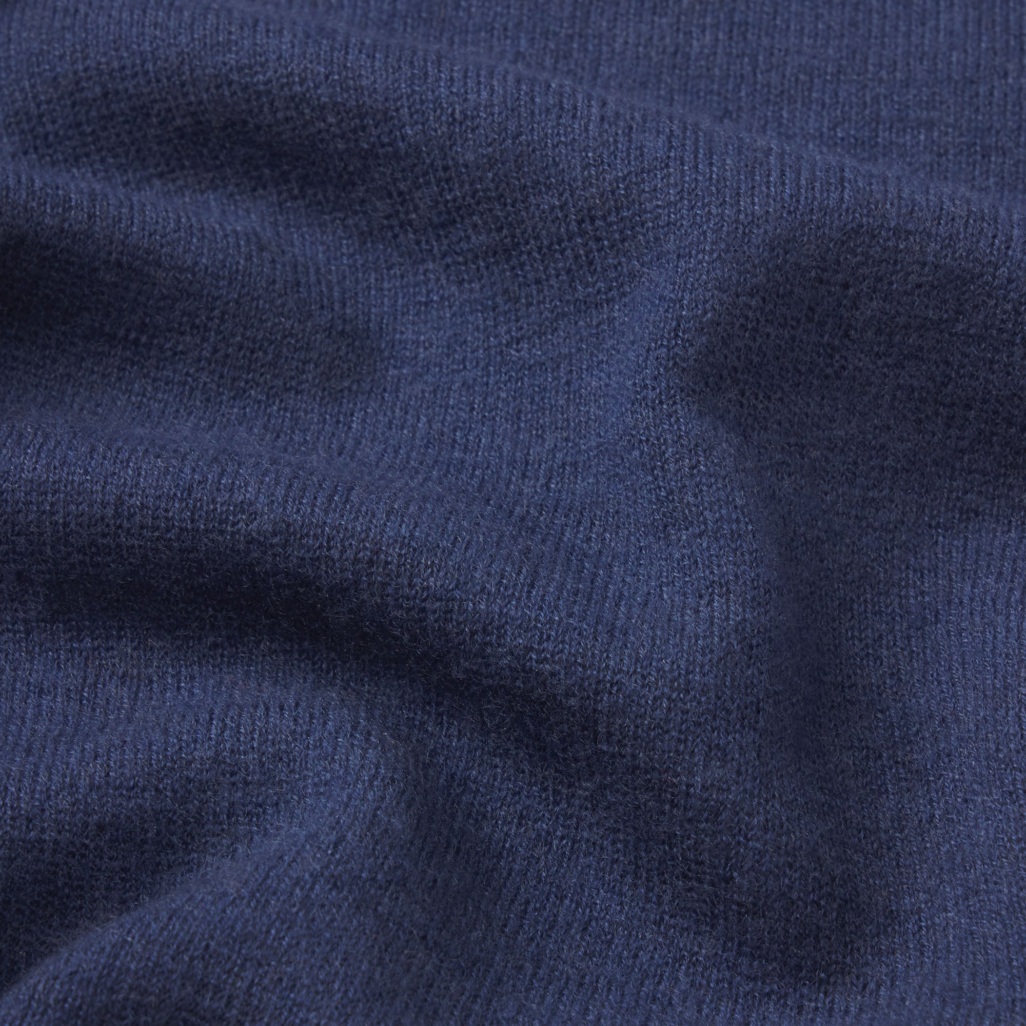 FEATHERWEIGHT CASHMERE LONG SLEEVE TOP | INDIGO