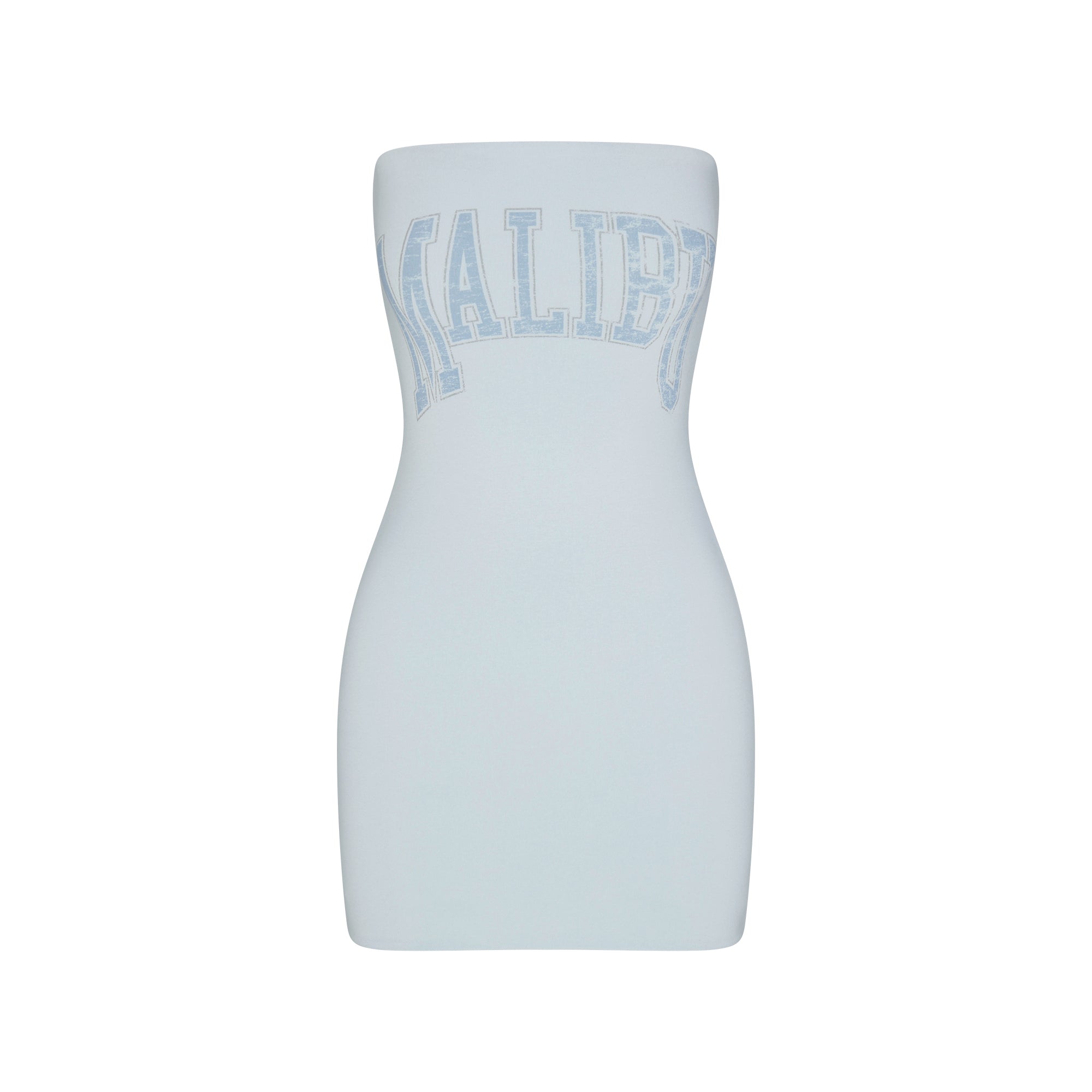 COTTON JERSEY MINI TUBE DRESS | OPAL MALIBU