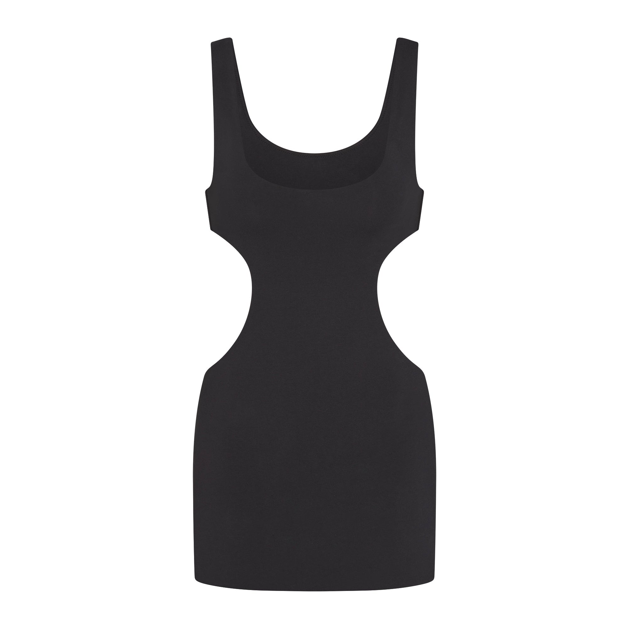 COTTON JERSEY CUT OUT MINI DRESS | SOOT