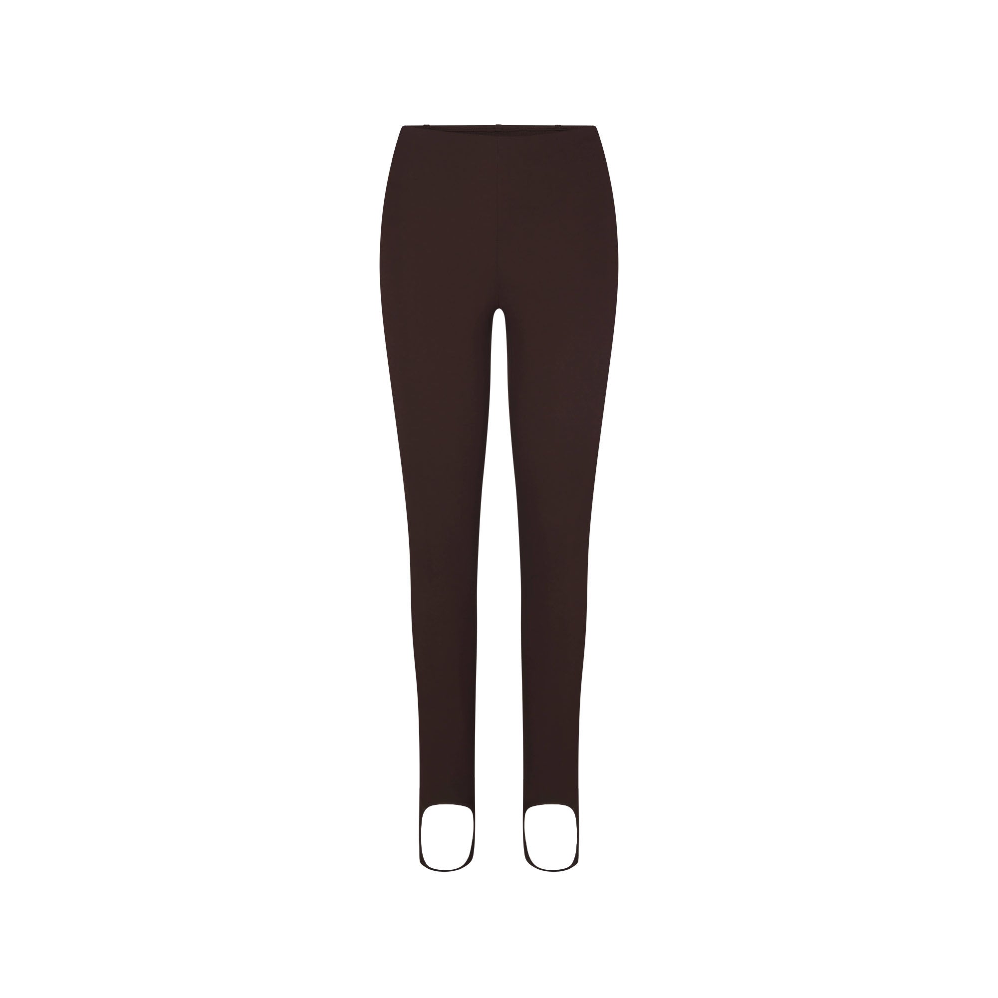 THE ESSENTIAL COLLECTION HIGH-WAISTED STIRRUP LEGGING | ESPRESSO