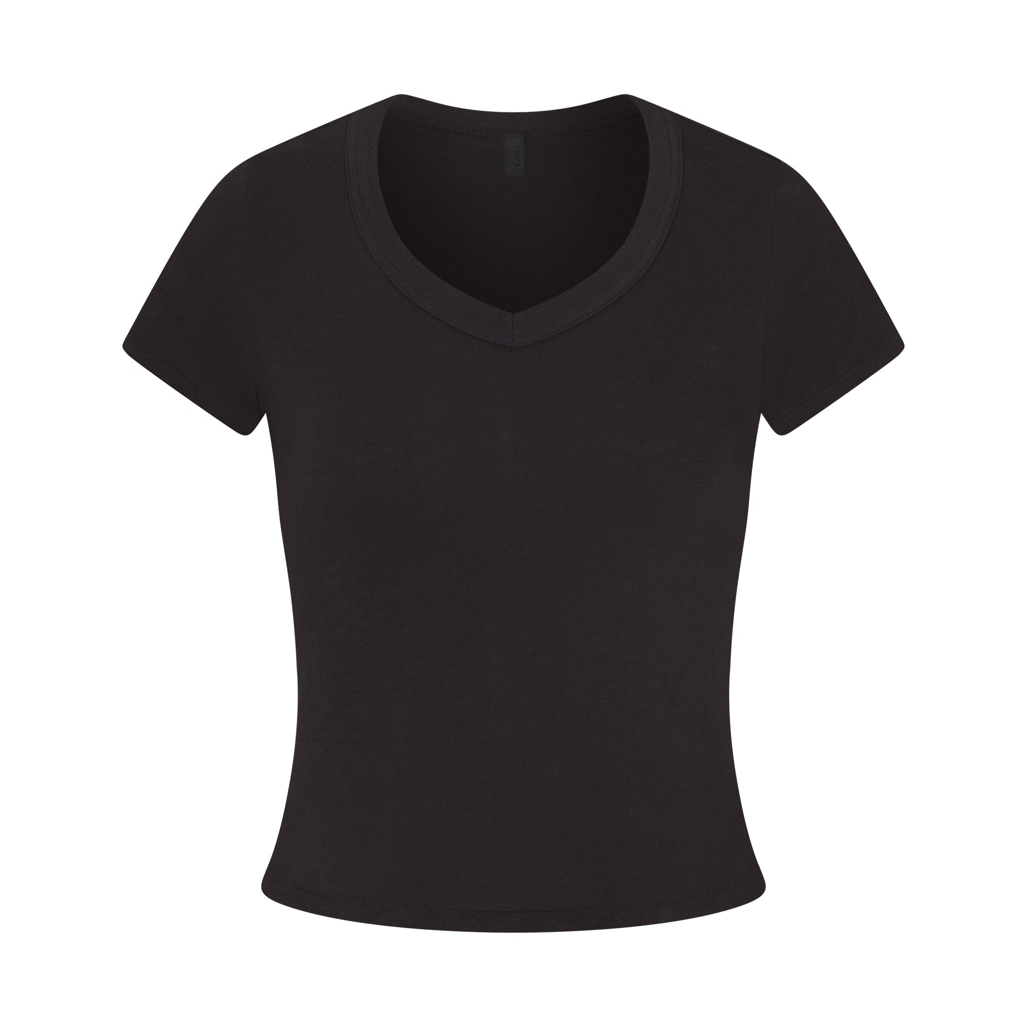 WORN IN JERSEY BABY V NECK TEE | WASHED ONYX