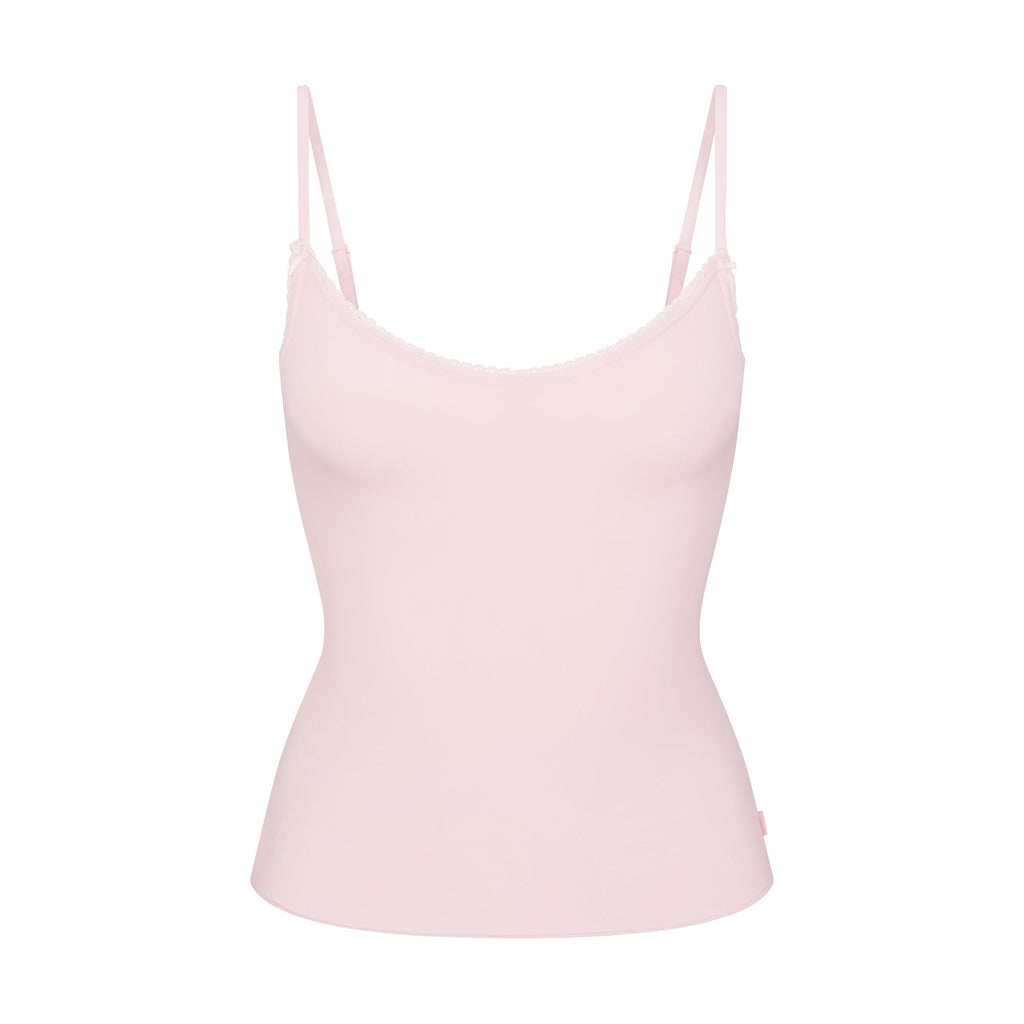 SKIMS SLEEP CAMI AND BLOOMER SET | BARELY PINK