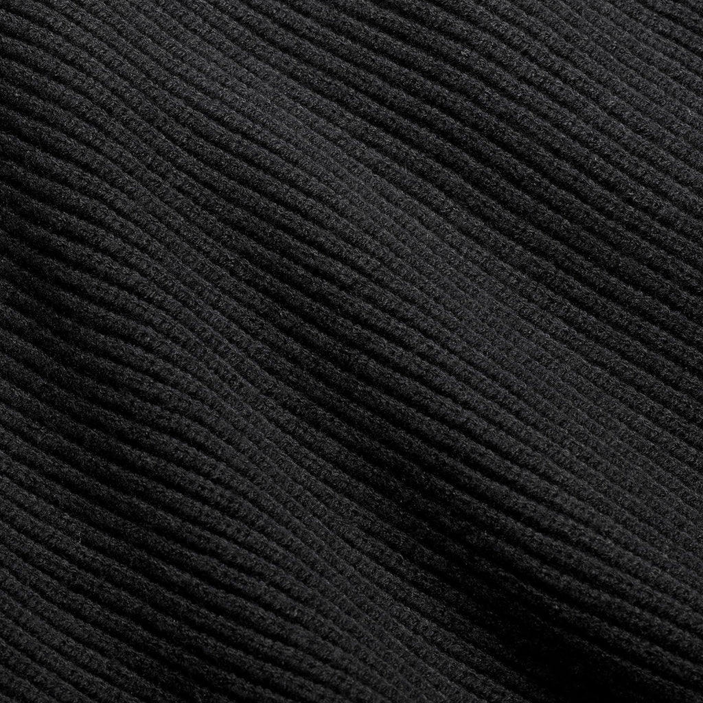 SWEATER KNITS RIBBED LONG SLEEVE TOP | ASH