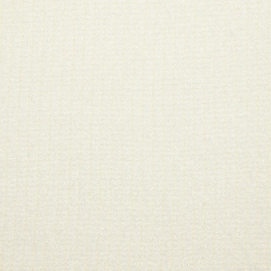 SWEATER KNITS RIBBED LONG SLEEVE FITTED CREW NECK | IVORY