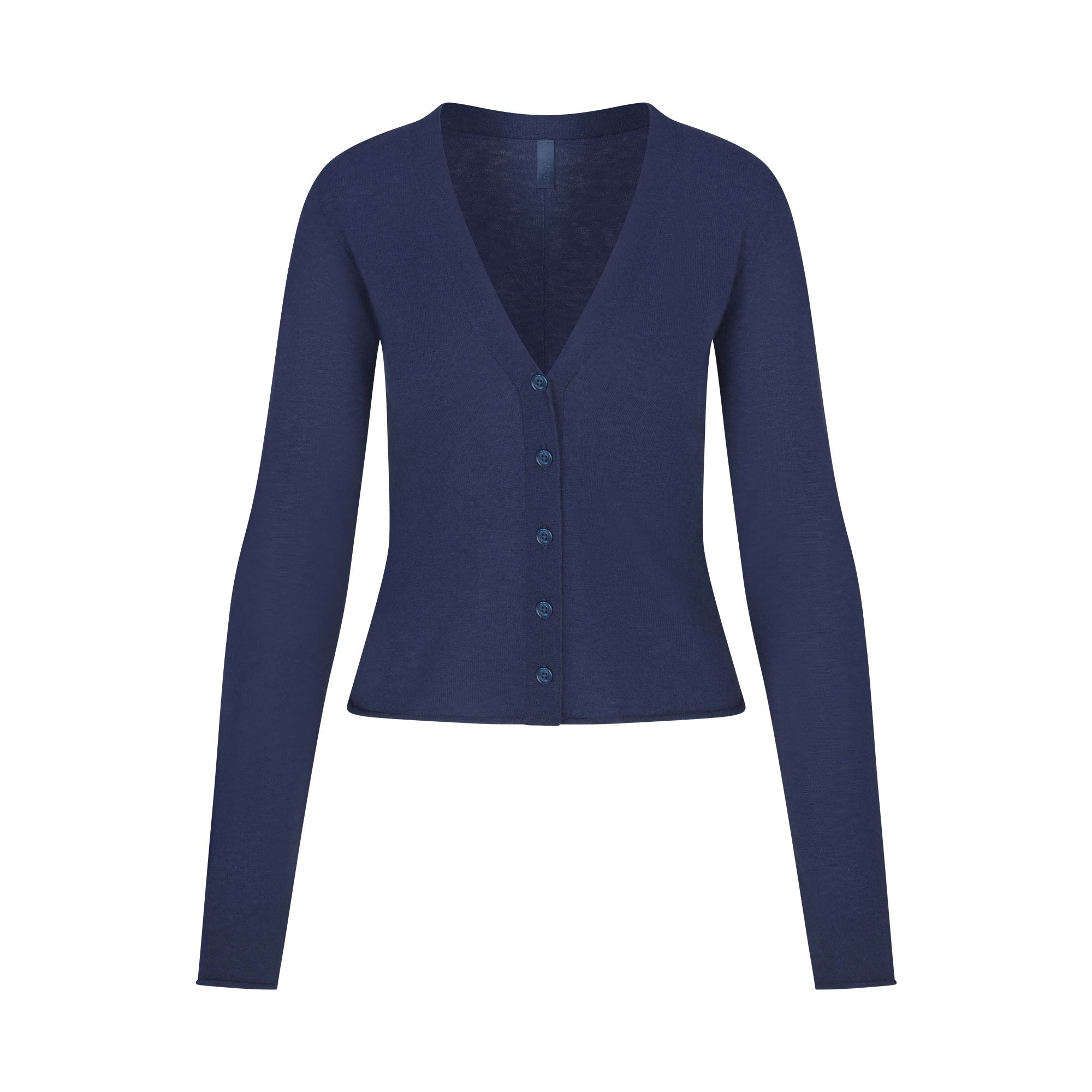 FEATHERWEIGHT CASHMERE CARDIGAN | INDIGO