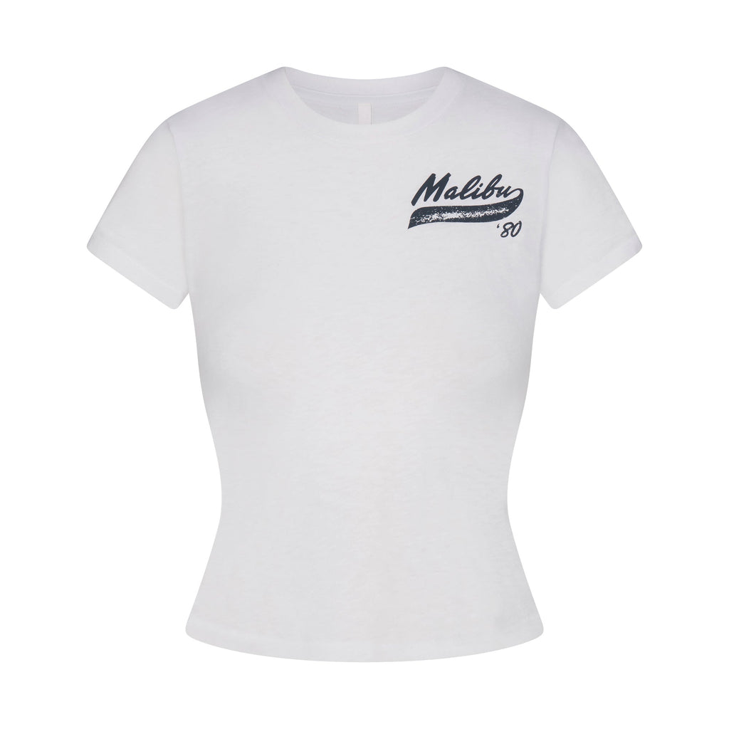 WORN IN JERSEY T-SHIRT | SNOW MALIBU SKIMS