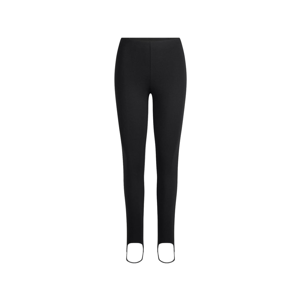 THE ESSENTIAL COLLECTION HIGH-WAISTED STIRRUP LEGGING | OBSIDIAN