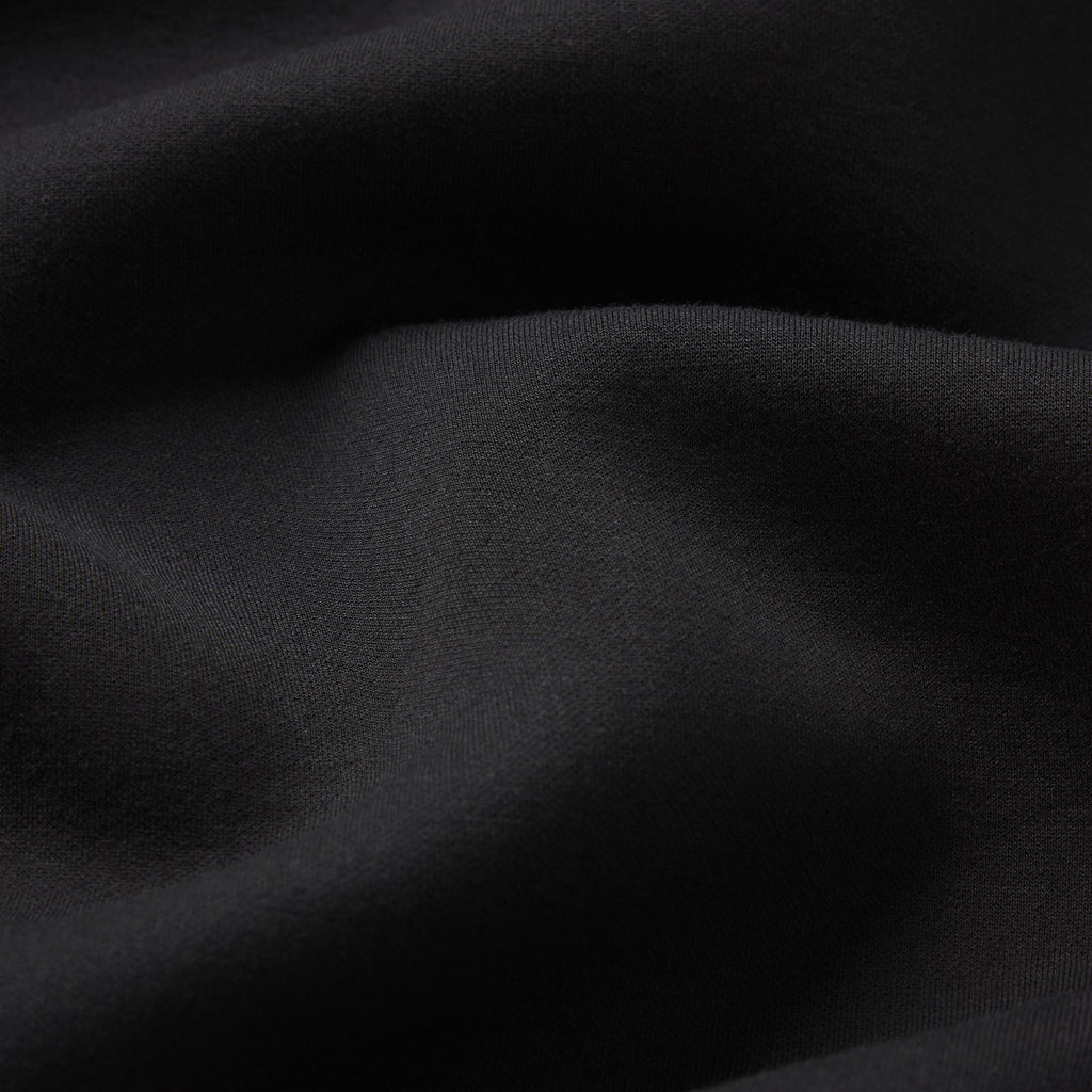 NEOPRENE OUTERWEAR OVERSIZED MOCK NECK JACKET | OBSIDIAN