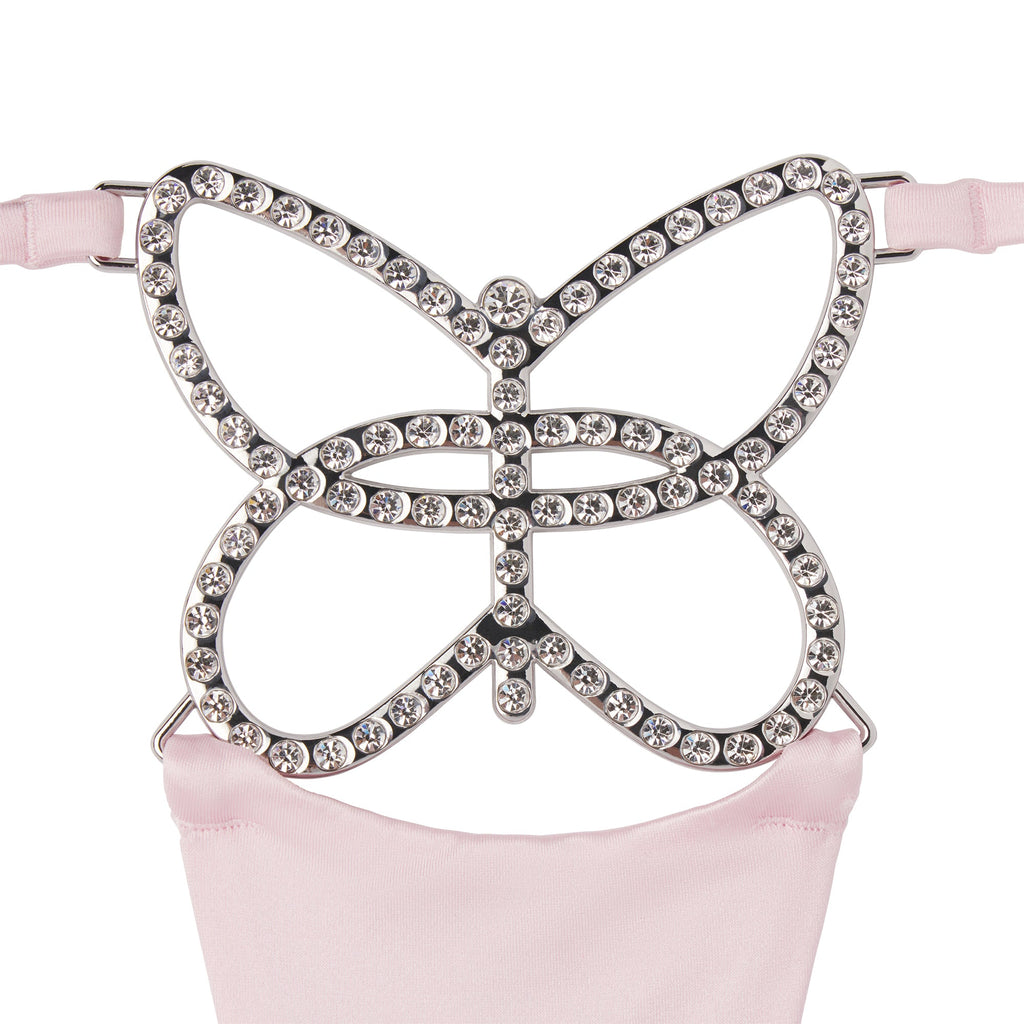 NOVELTY INTIMATES BUTTERFLY CHARM STRING THONG | BABY PINK