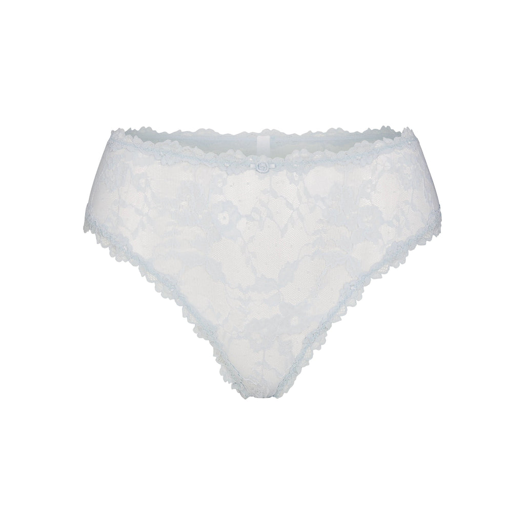 STRETCH LACE BRIEF | POWDER BLUE