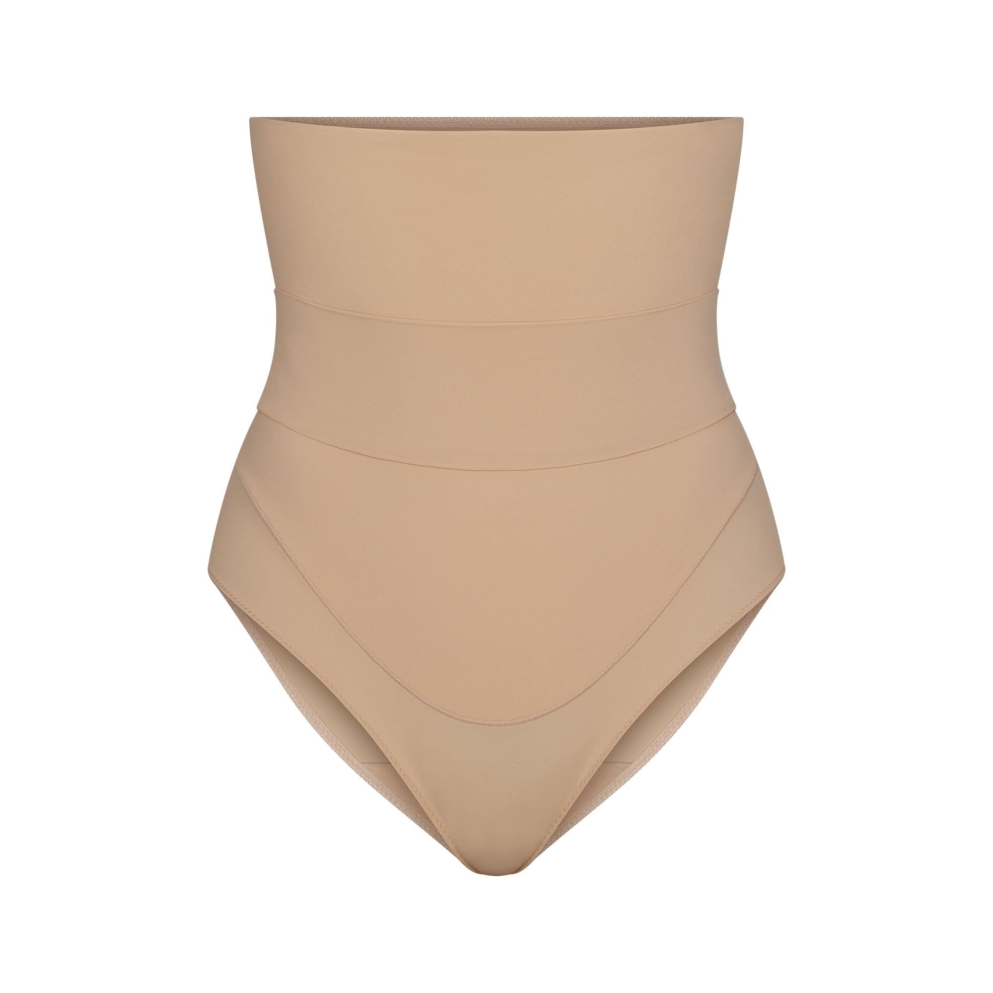 FITS EVERYBODY MATERNITY BANDED HIGH-WAISTED BRIEF | CLAY