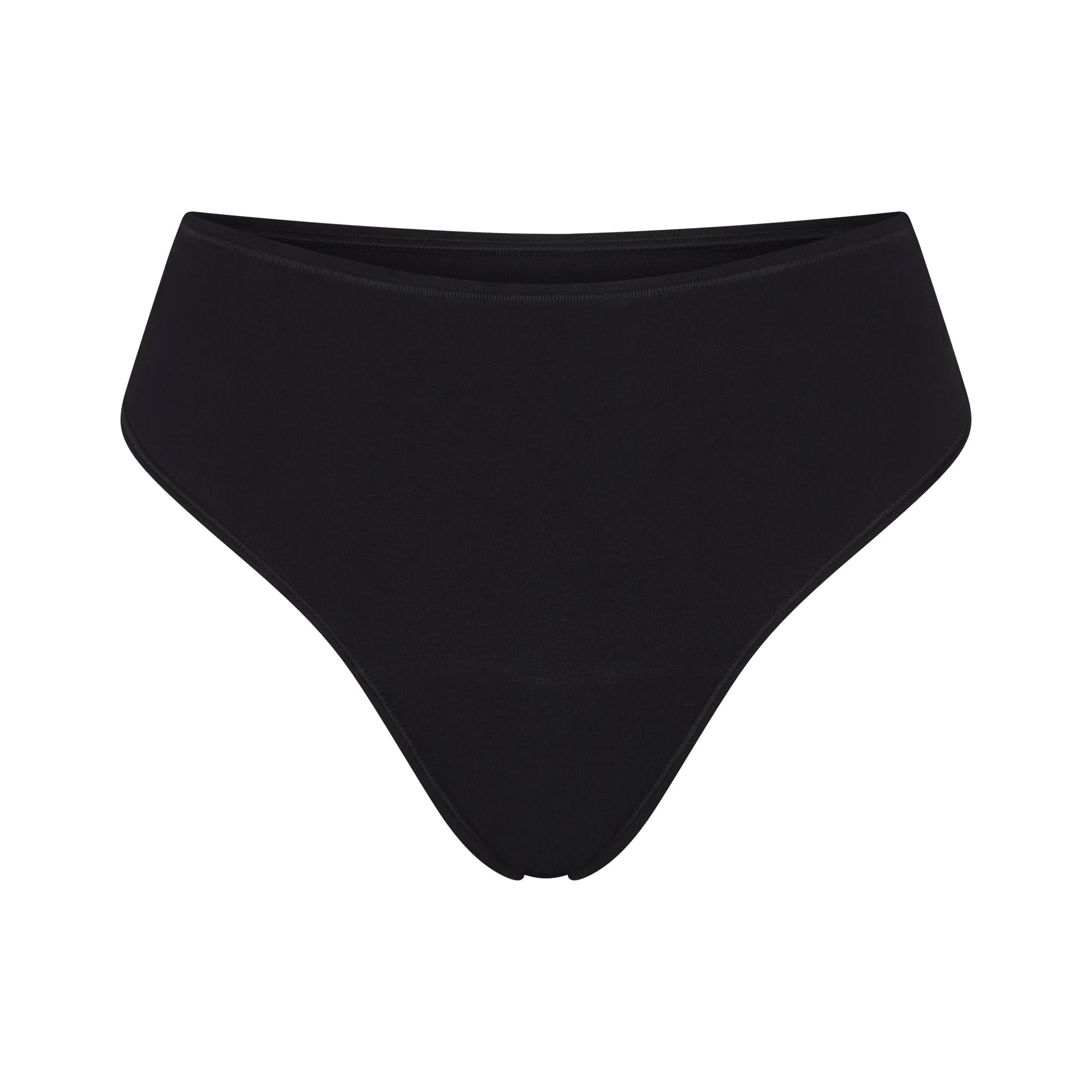PERIOD PANTIES THONG | OBSIDIAN
