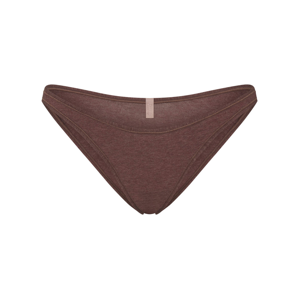 EVERYDAY COTTON BIKINI | COCOA HEATHER