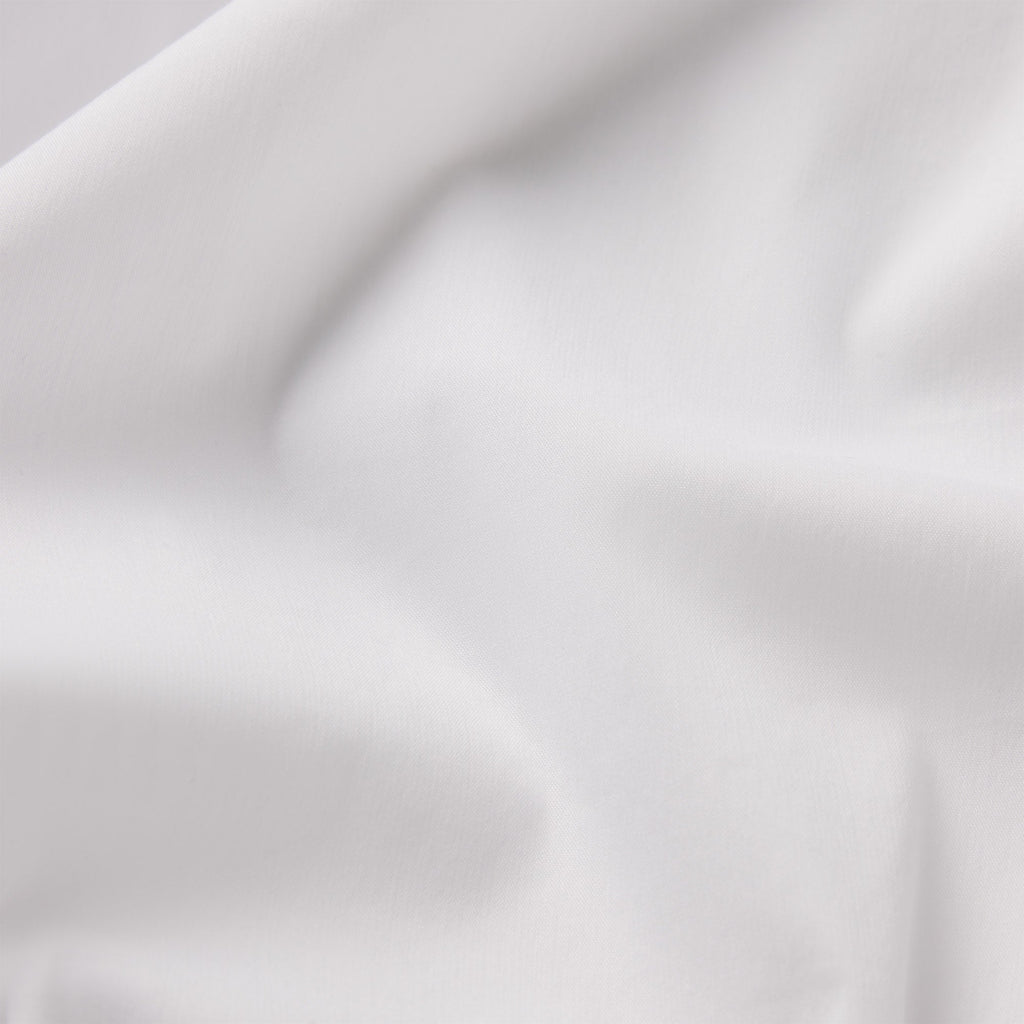 POPLIN APPAREL MINI SMOCKED DRESS | SNOW