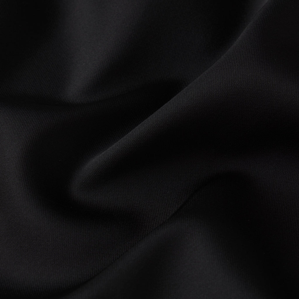 SATIN MINI DRESS | OBSIDIAN