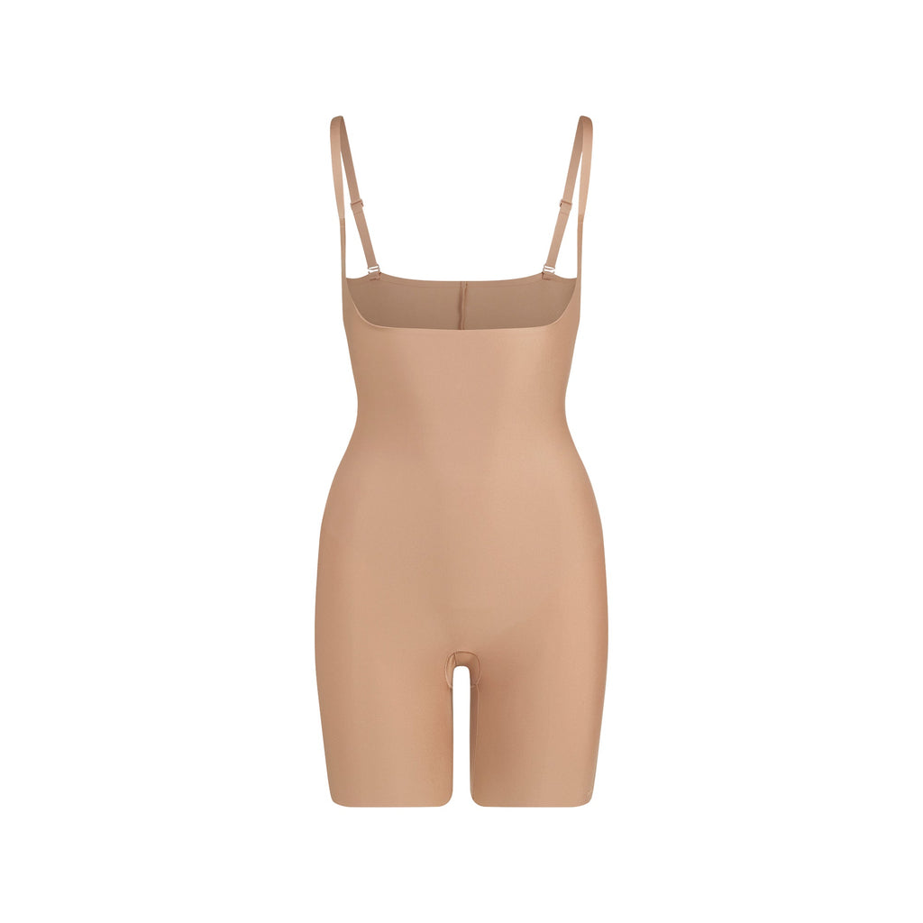 SKIMS BODY CORE SCULPT OPEN BUST MID THIGH BODYSUIT | SIENNA