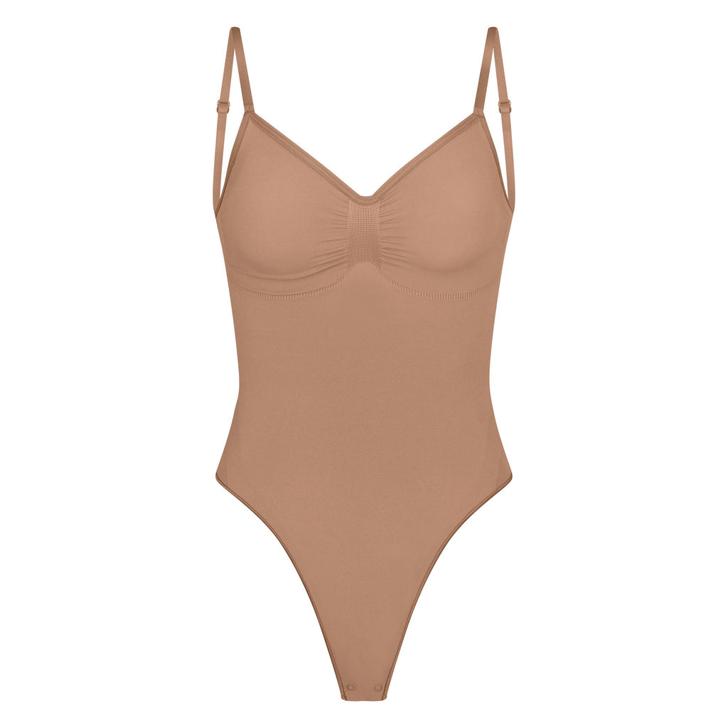 SEAMLESS SCULPT LOW BACK THONG BODYSUIT | SIENNA