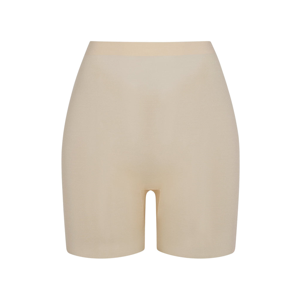 SHEER SCULPT LOW BACK SHORT | SAND