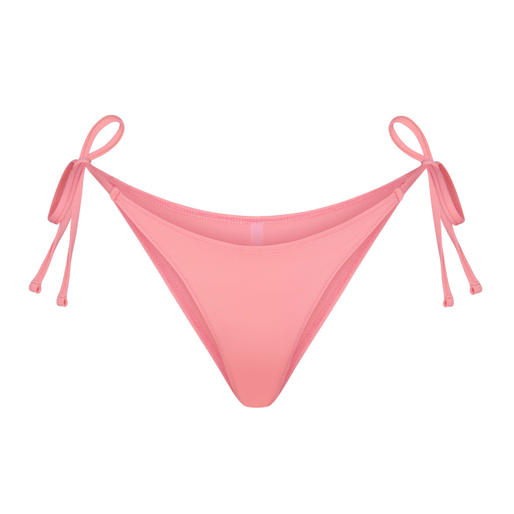 SIGNATURE SWIM DIPPED TIE BIKINI BOTTOM | MELON