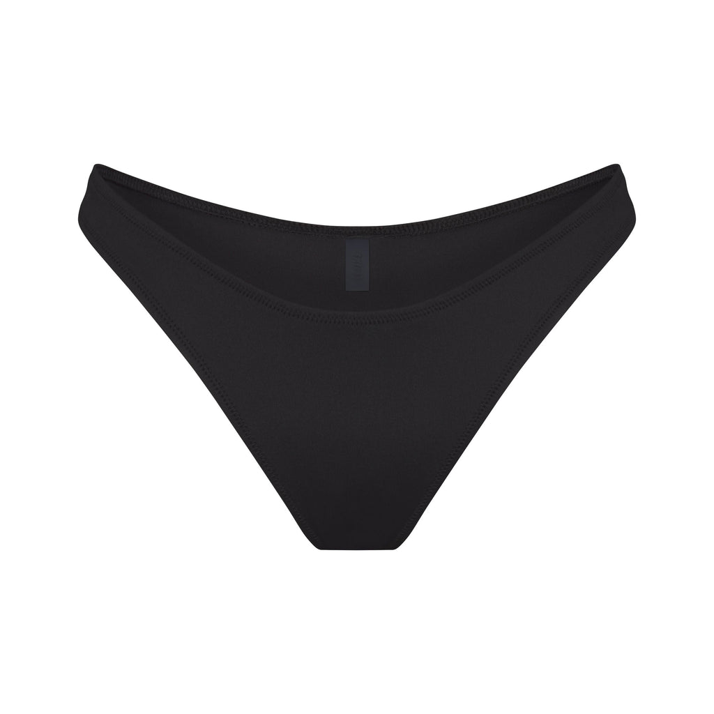 SIGNATURE SWIM TANGA BIKINI BOTTOM | ONYX