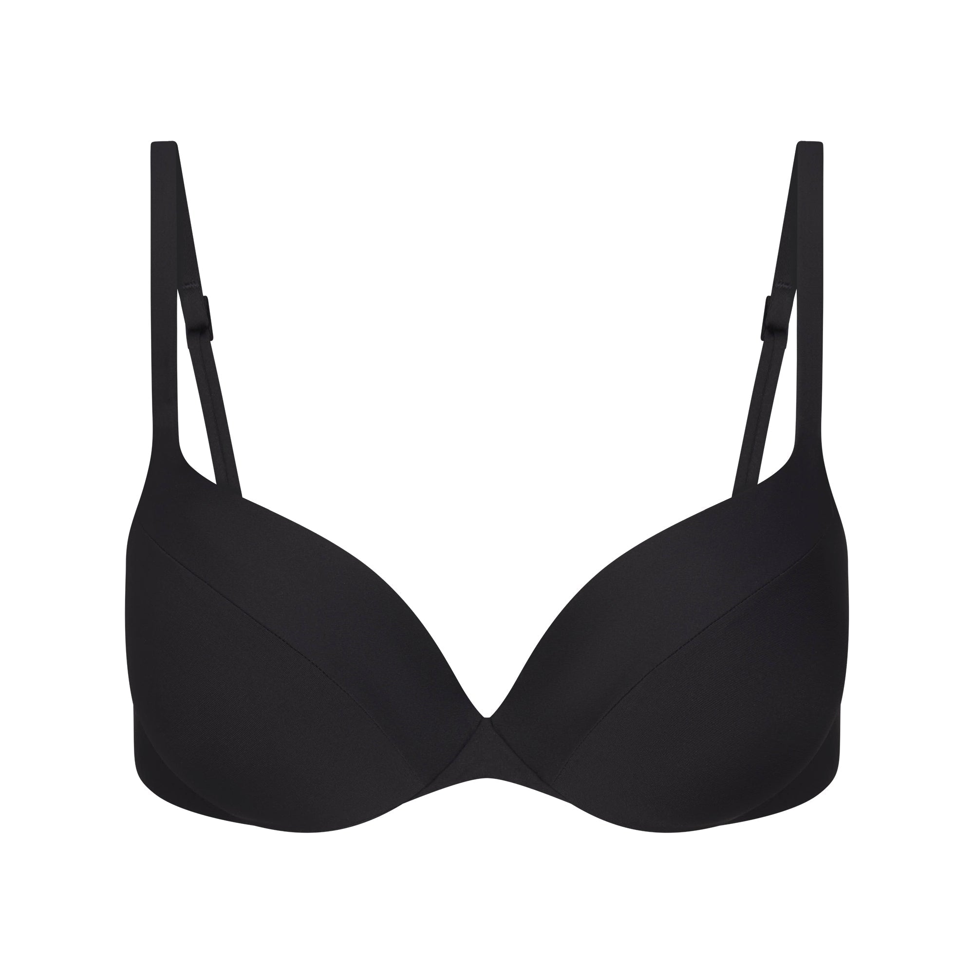 SIGNATURE SWIM ULTIMATE PUSH-UP TIE BACK BIKINI TOP | ONYX