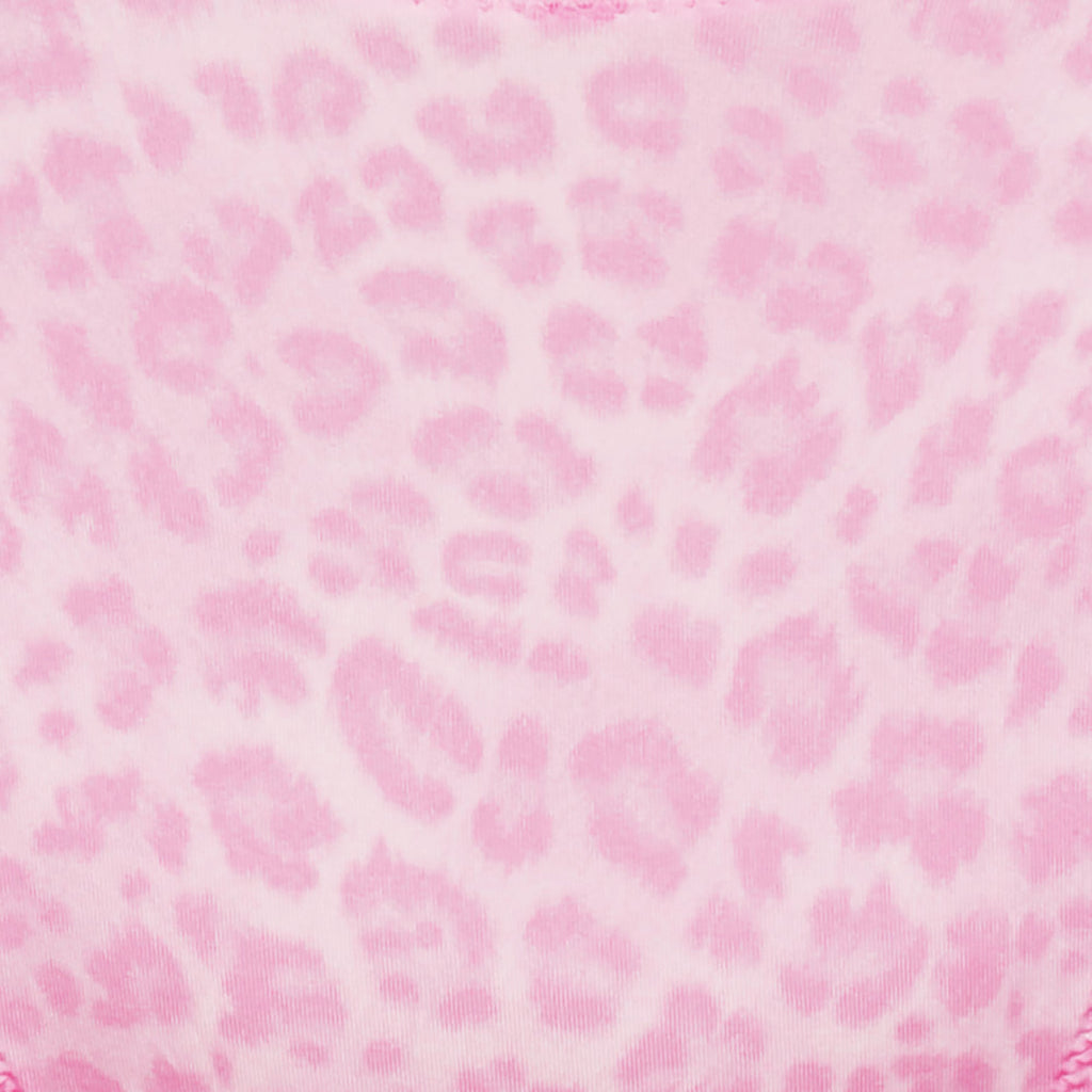 SHINE FOUNDATIONS DIPPED BIKINI | BUBBLE GUM LEOPARD PRINT