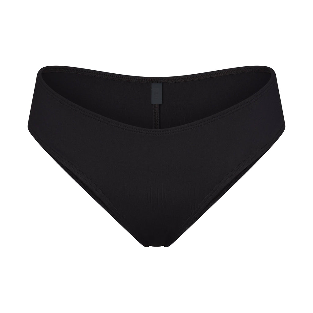 ICONIC SWIM HIPSTER BIKINI BOTTOM | OBSIDIAN