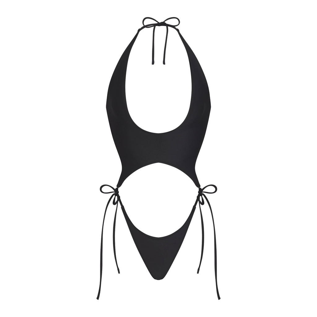 SIGNATURE SWIM PLUNGE MONOKINI | ONYX