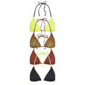 SIGNATURE SWIM TRIANGLE BIKINI TOP 4-PACK | OMBRE SNAKE MULTI