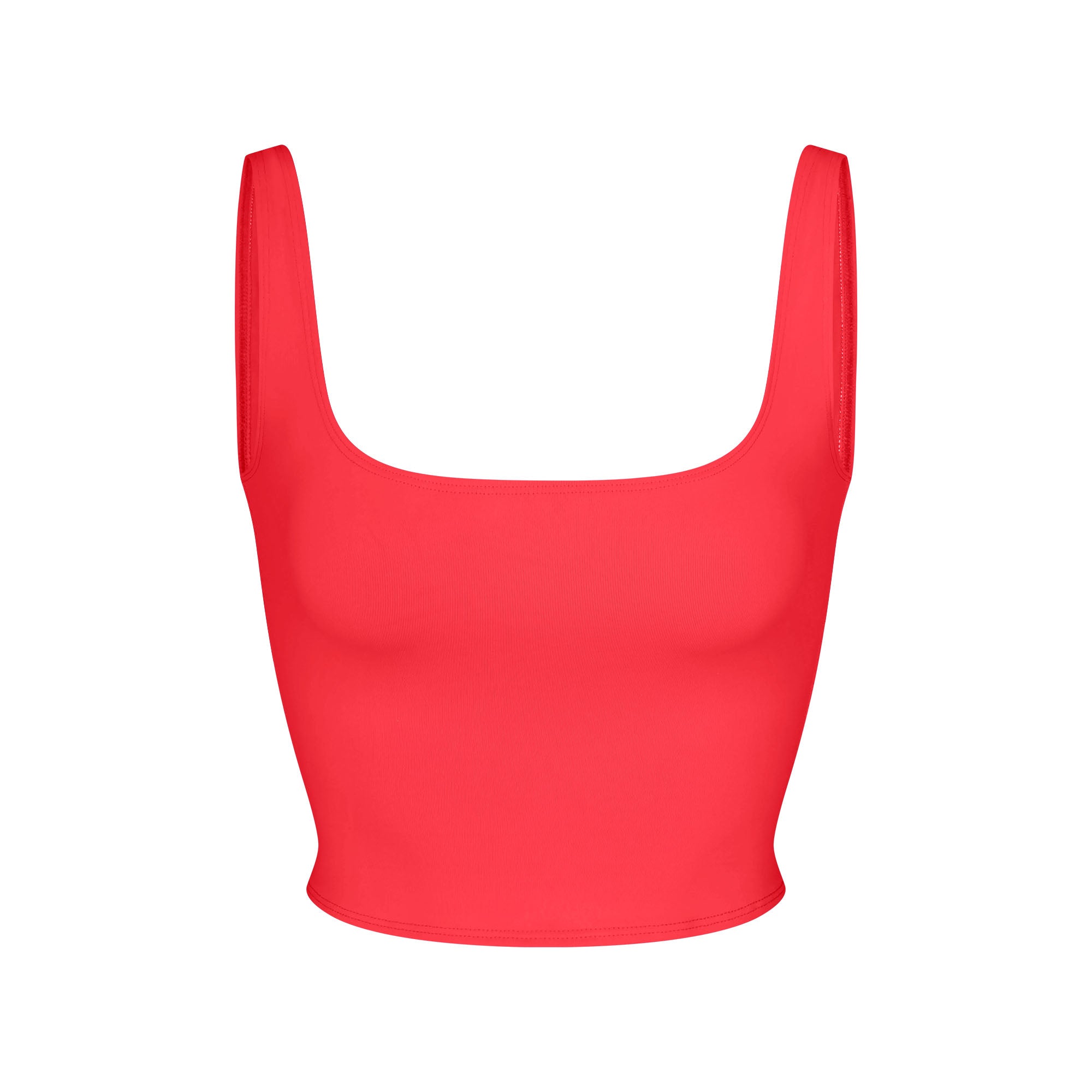 ICONIC SWIM TANK BIKINI TOP | CARMINE