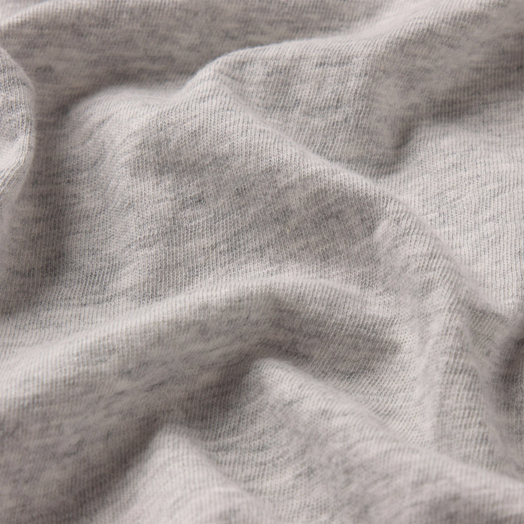 WORN IN JERSEY HIGH CREW TANK | LIGHT HEATHER GREY