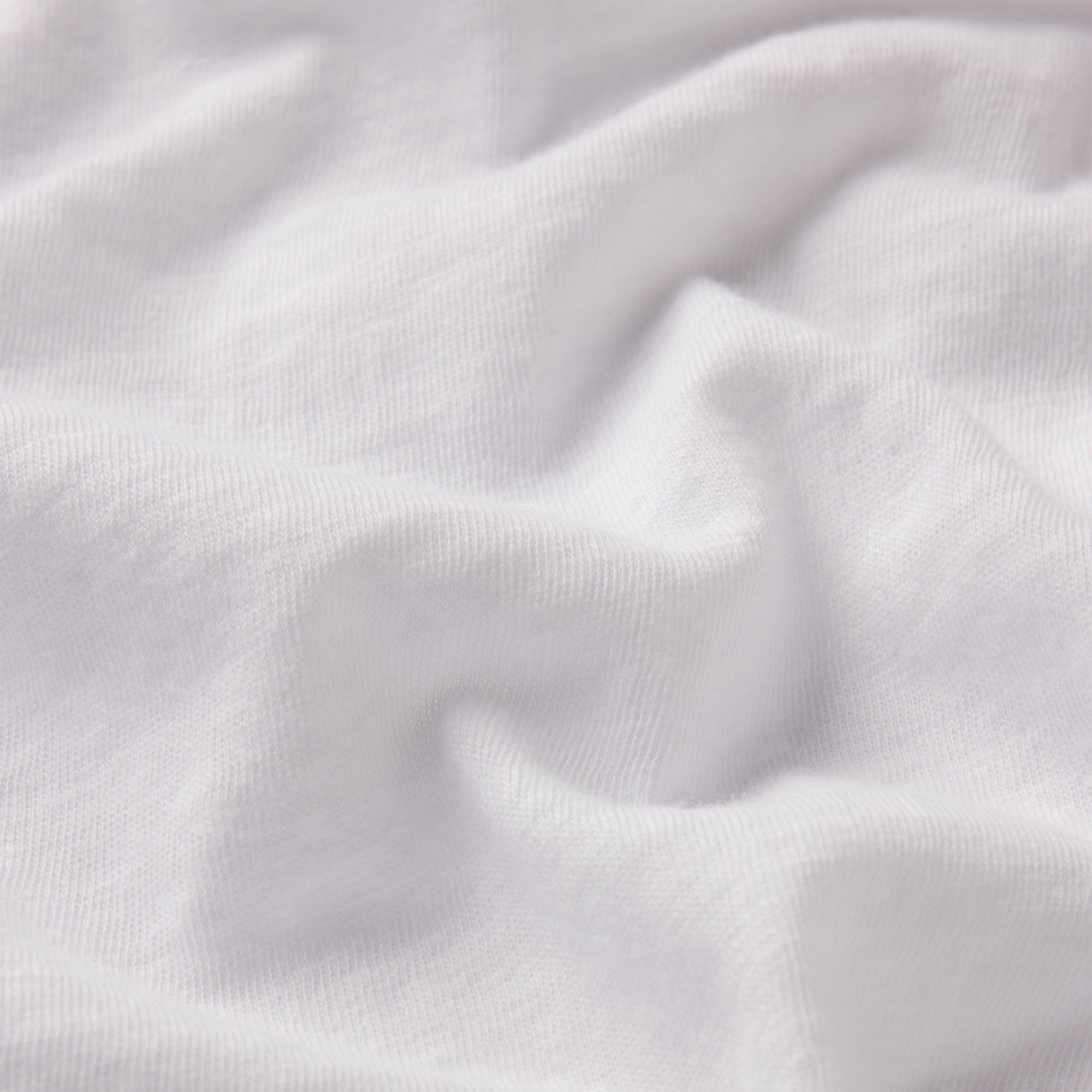 WORN IN JERSEY RUCHED TEE | SNOW
