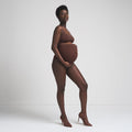 FITS EVERYBODY MATERNITY NURSING SCOOP BRALETTE | COCOA