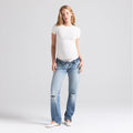 COTTON JERSEY MATERNITY T-SHIRT | MARBLE