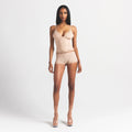 FITS EVERYBODY LACE TRIANGLE CAMI AND BOY SHORT SET | MICA SKETCHED HEARTS