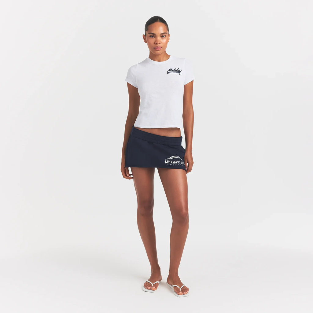 WORN IN JERSEY T-SHIRT | SNOW MALIBU SKIMS