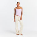 COTTON JERSEY SCOOP NECK CAMI | SUGAR PLUM