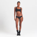 LIGHTWEIGHT COTTON LACE HIPSTER | SOOT TONAL