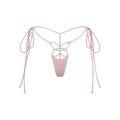 NOVELTY INTIMATES BUTTERFLY CHARM STRING THONG | BABY PINK