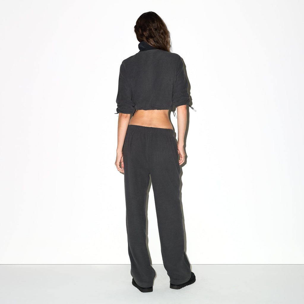OUTDOOR FLEECE STRAIGHT LEG PANT | ASH